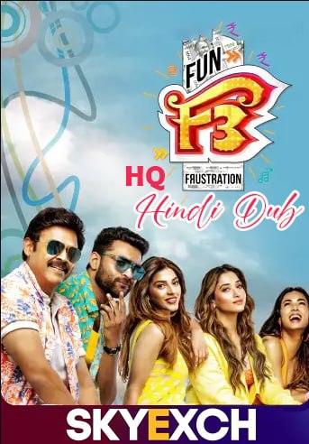 F3 Fun and Frustration 2022 Hindi Dubbed Full Movie Download