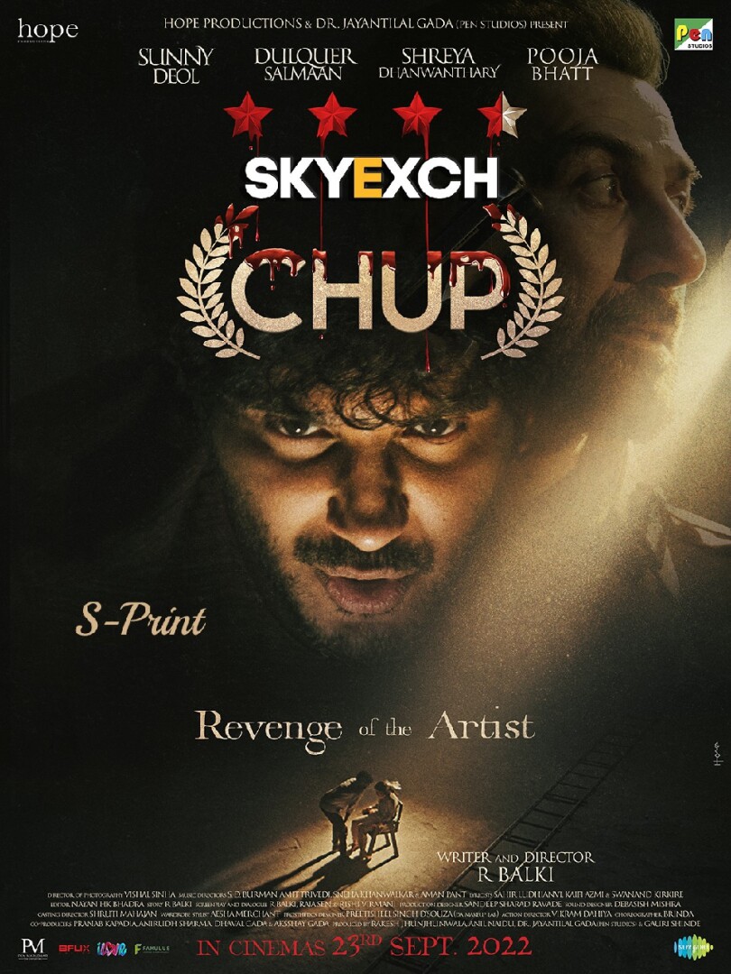 Chup (2022) Hindi 1080p | 720p | 480p HQ S-Print Rip x264 AAC